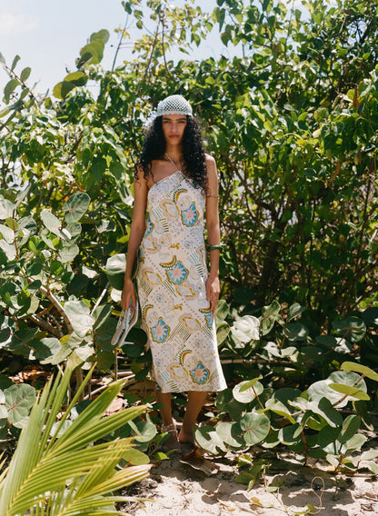 For Love & Lemons Tide Pool Midi Dress
