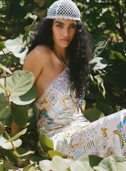 For Love & Lemons Tide Pool Midi Dress