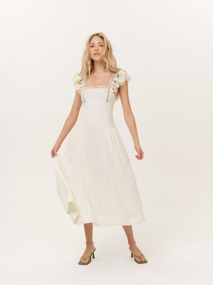 For Love & Lemons Leah Midi Dress