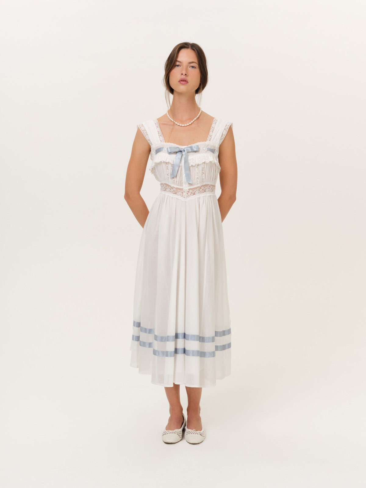 For Love & Lemons Fable Midi Dress