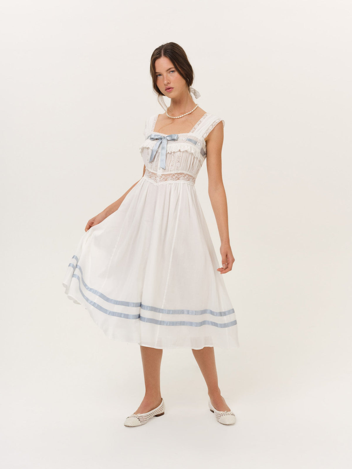 For Love & Lemons Fable Midi Dress