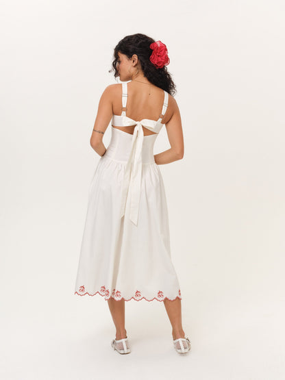 For Love & Lemons Emma Midi Dress