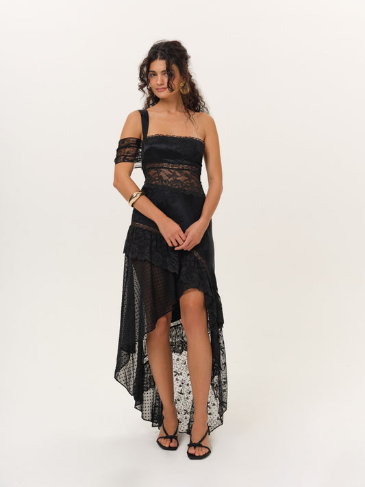 For Love & Lemons Soluna Midi Dress