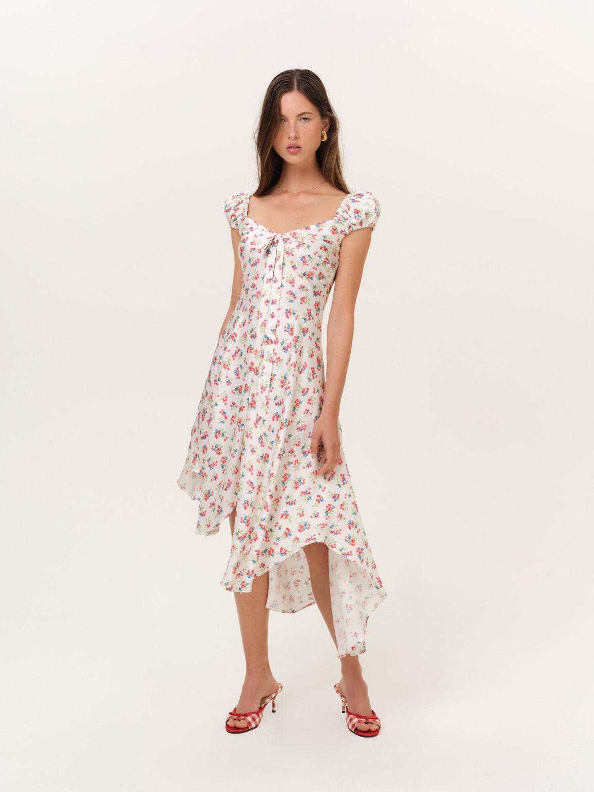 For Love & Lemons Cherry Mae Midi Dress