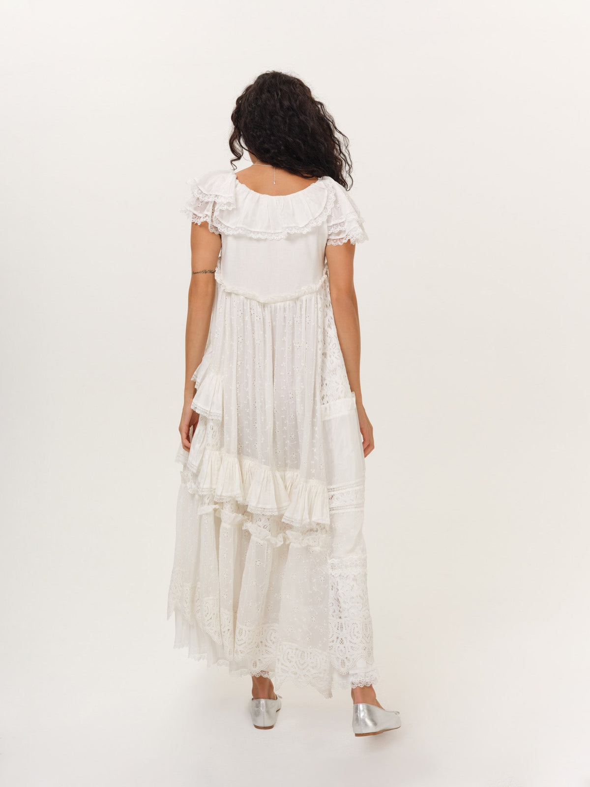 For Love & Lemons Ariel Midi Dress
