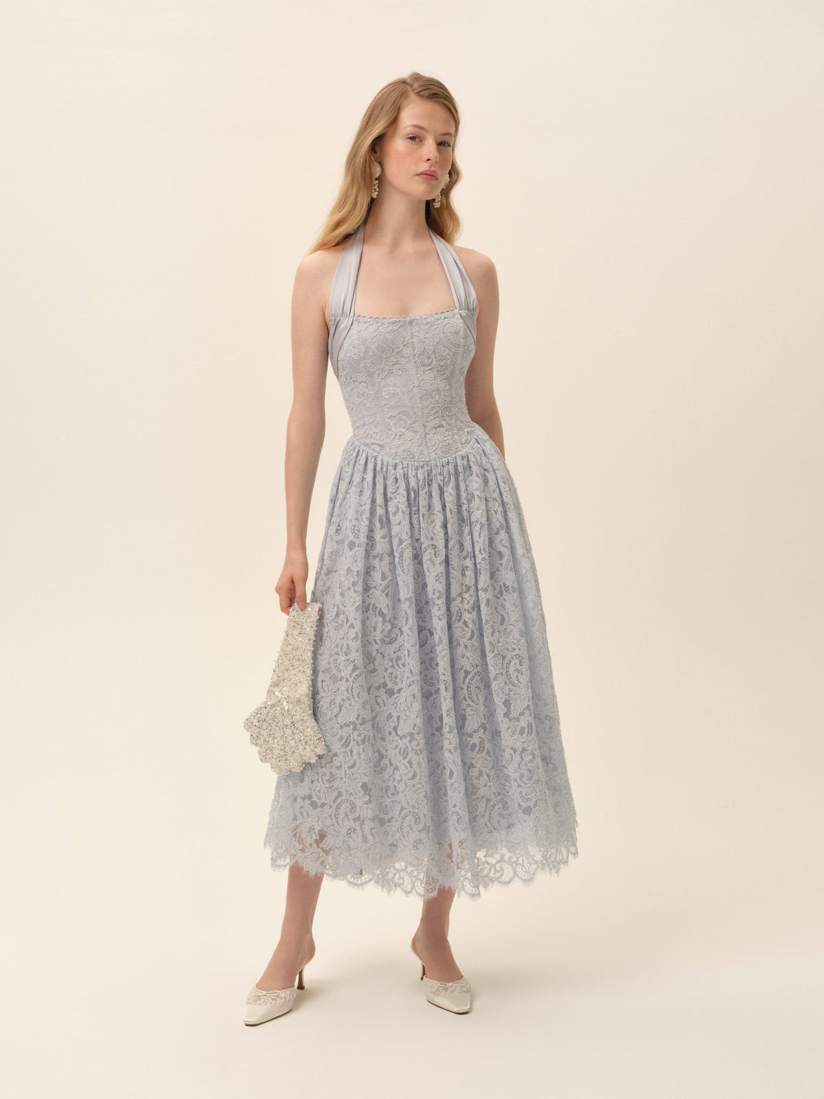 For Love & Lemons Lakeside Midi Dress