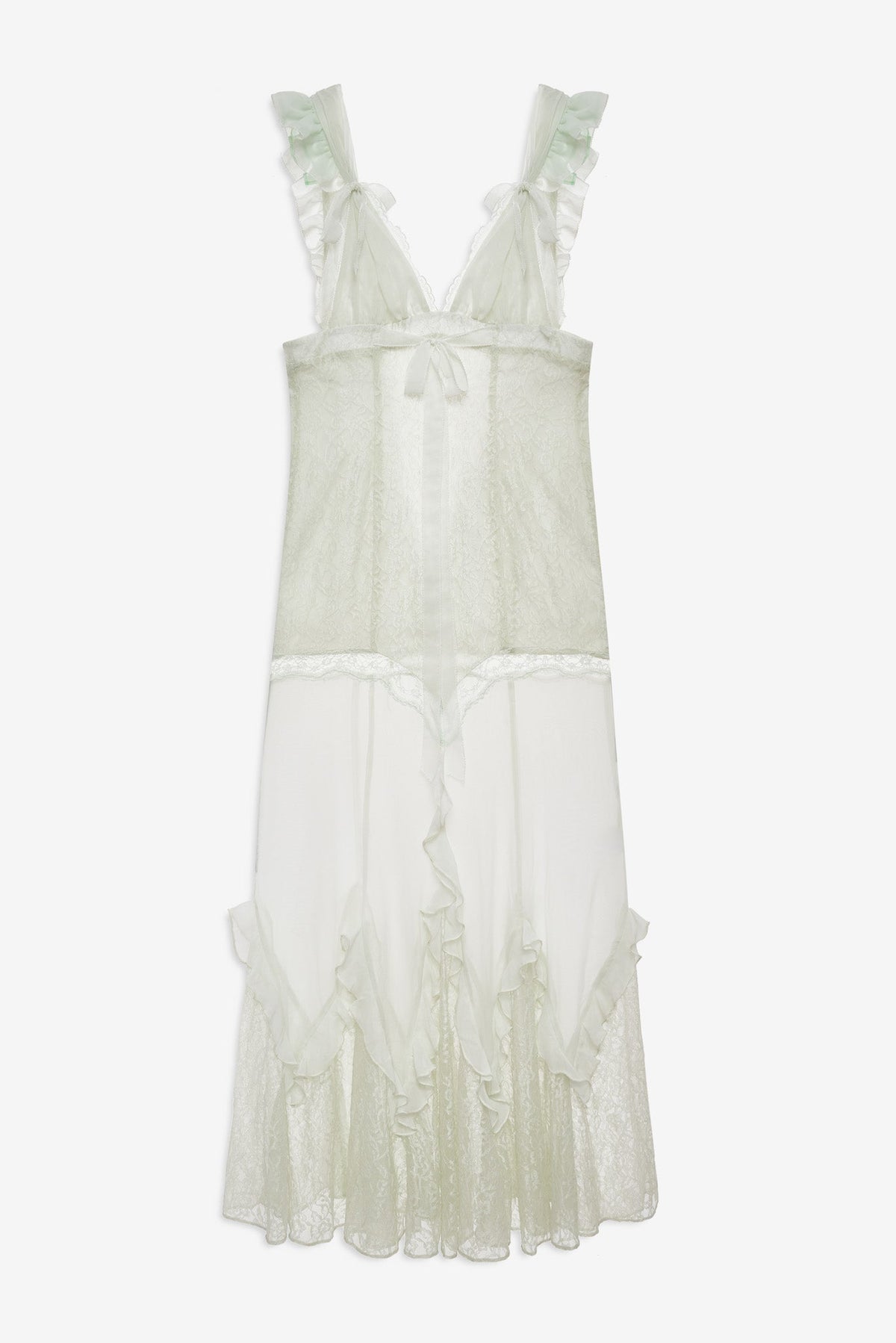 For Love & Lemons Delicate Lace Maxi Dress
