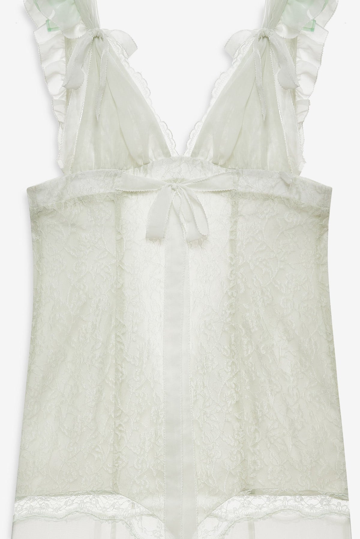 For Love & Lemons Delicate Lace Maxi Dress