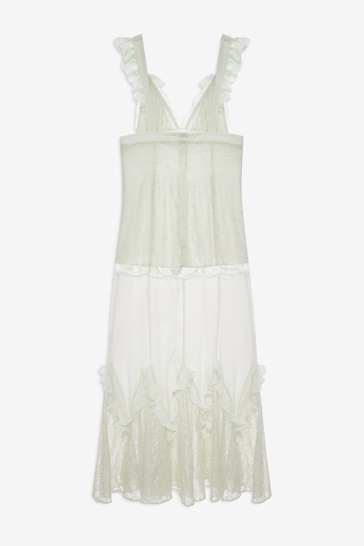 For Love & Lemons Delicate Lace Maxi Dress