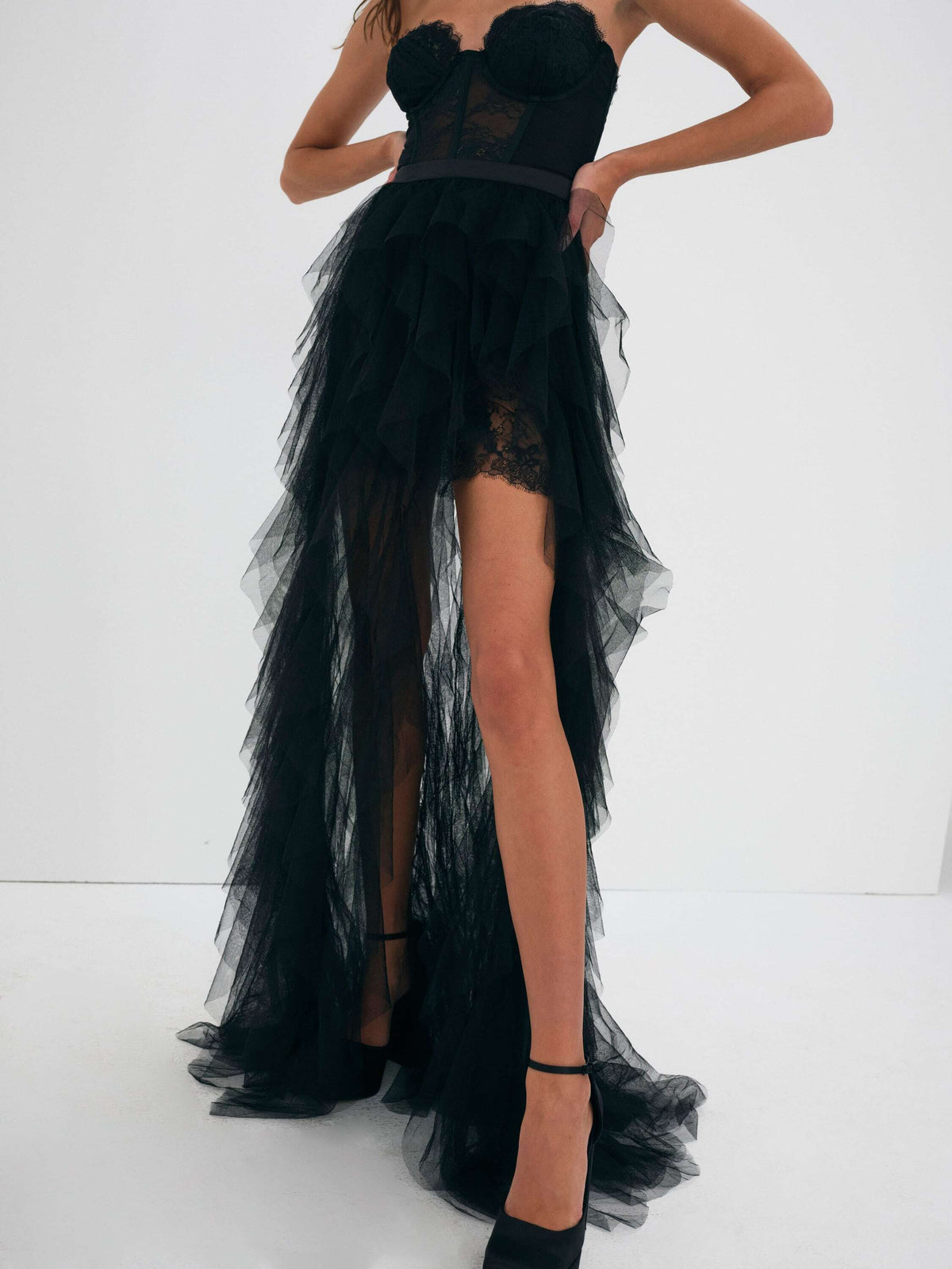 For Love & Lemons Bustier Gown