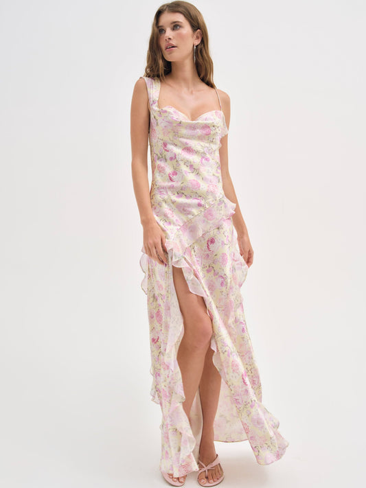 For Love & Lemons Sawyer Maxi Dress