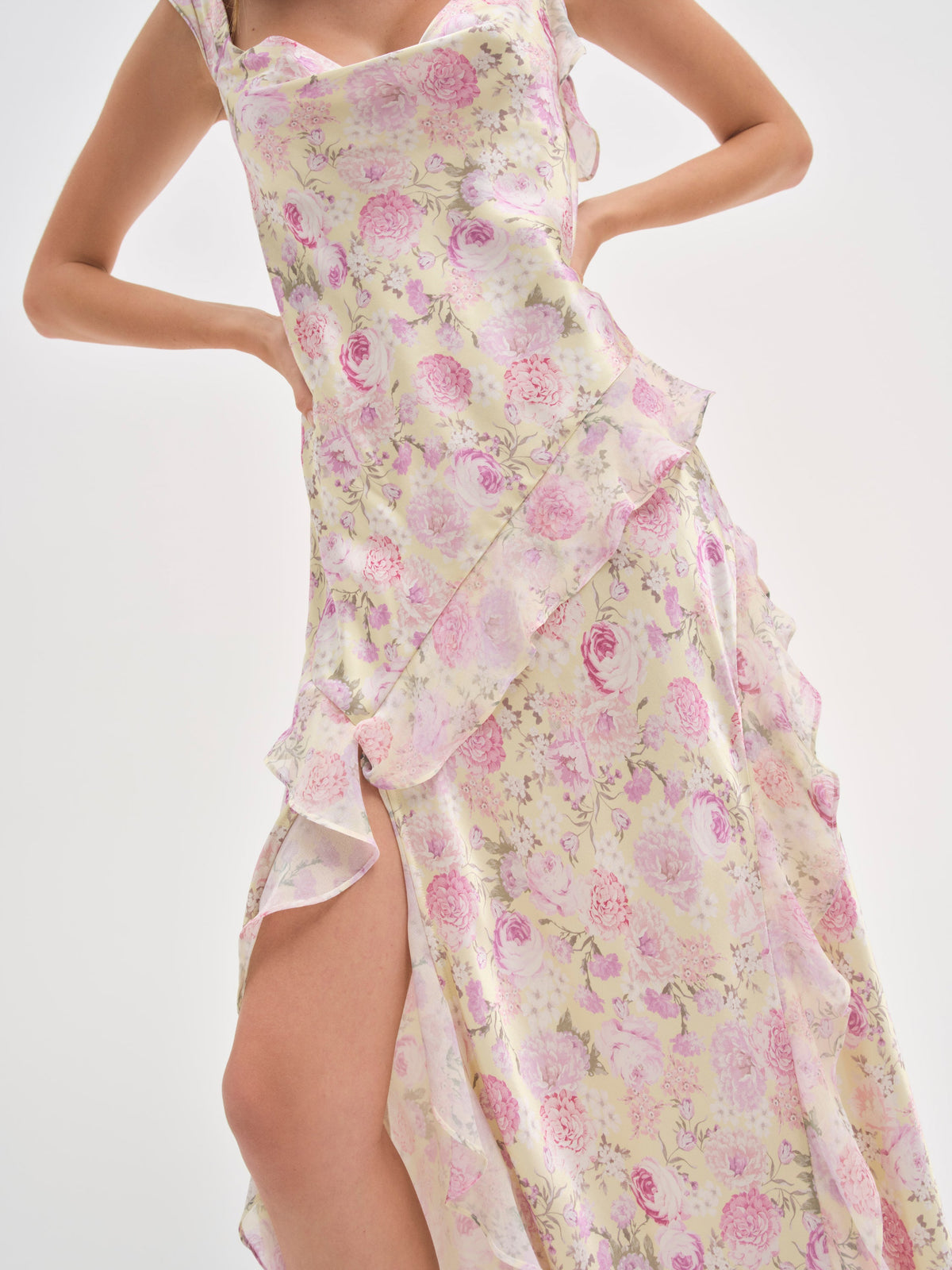 For Love & Lemons Sawyer Maxi Dress