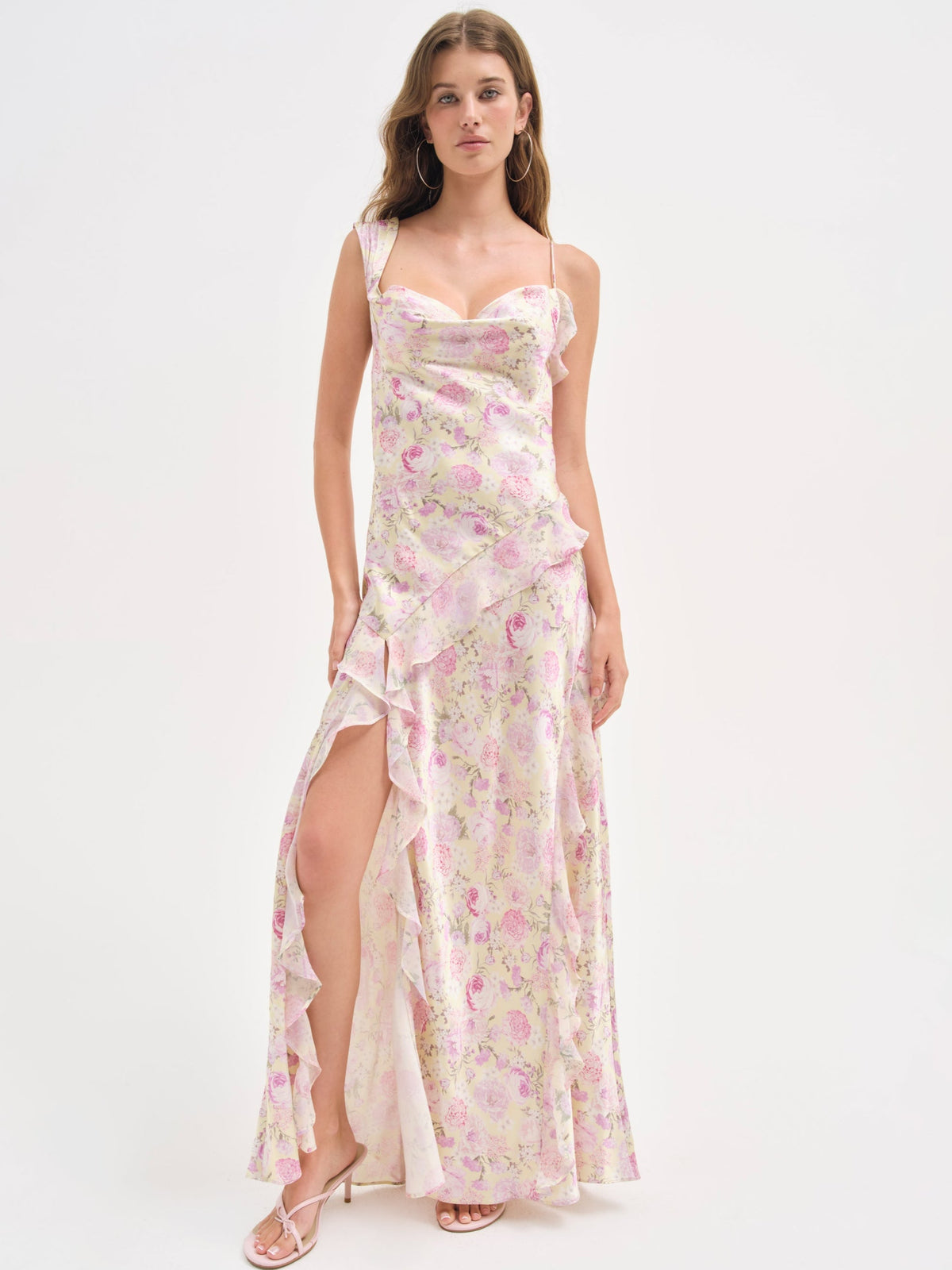For Love & Lemons Sawyer Maxi Dress