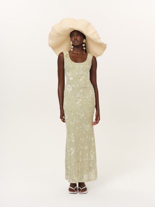 For Love & Lemons Limesicle Maxi Dress
