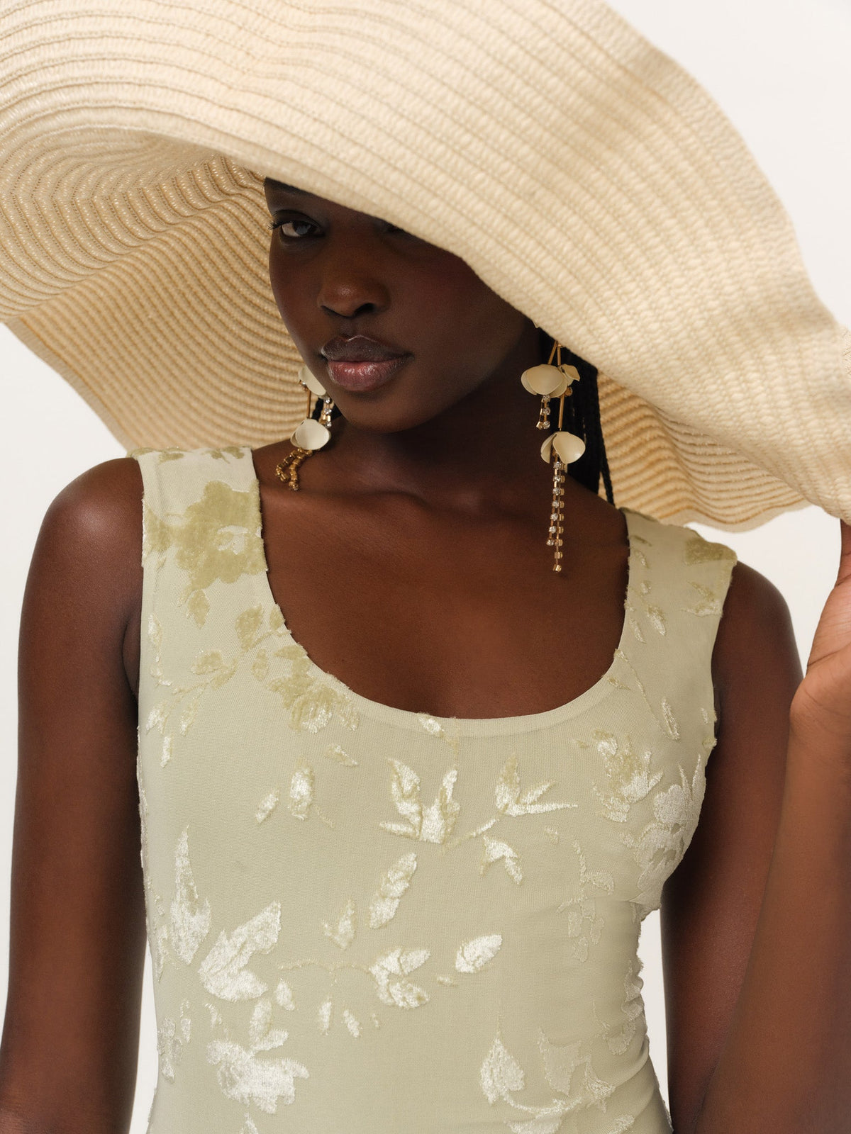 For Love & Lemons Limesicle Maxi Dress