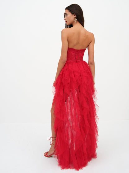 For Love & Lemons Bustier Gown