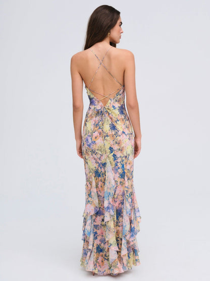 For Love & Lemons Elea Maxi Dress