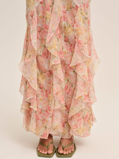 For Love & Lemons Elea Maxi Dress