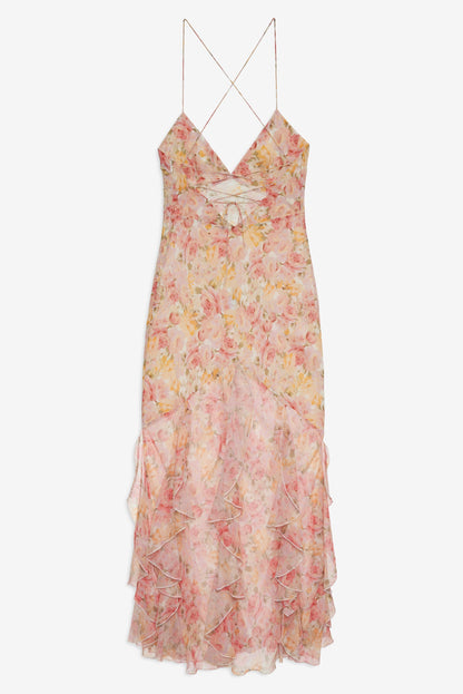 For Love & Lemons Elea Maxi Dress