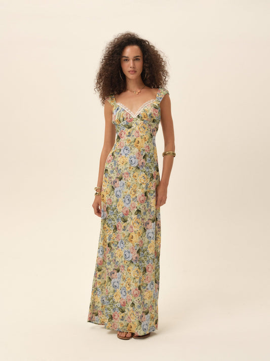 For Love & Lemons Emmaline Maxi Dress