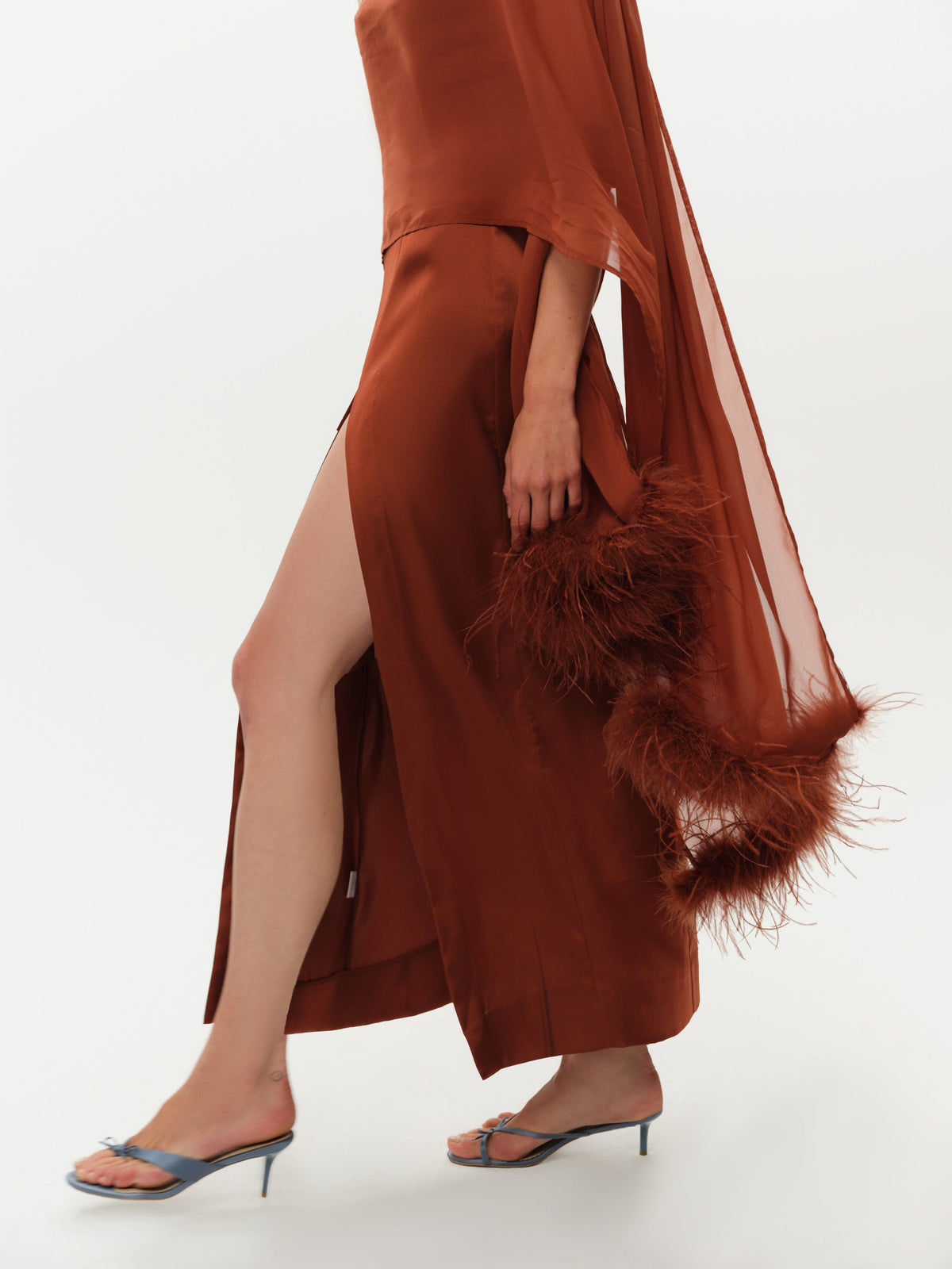 For Love & Lemons Margo Maxi Dress and Shawl Set