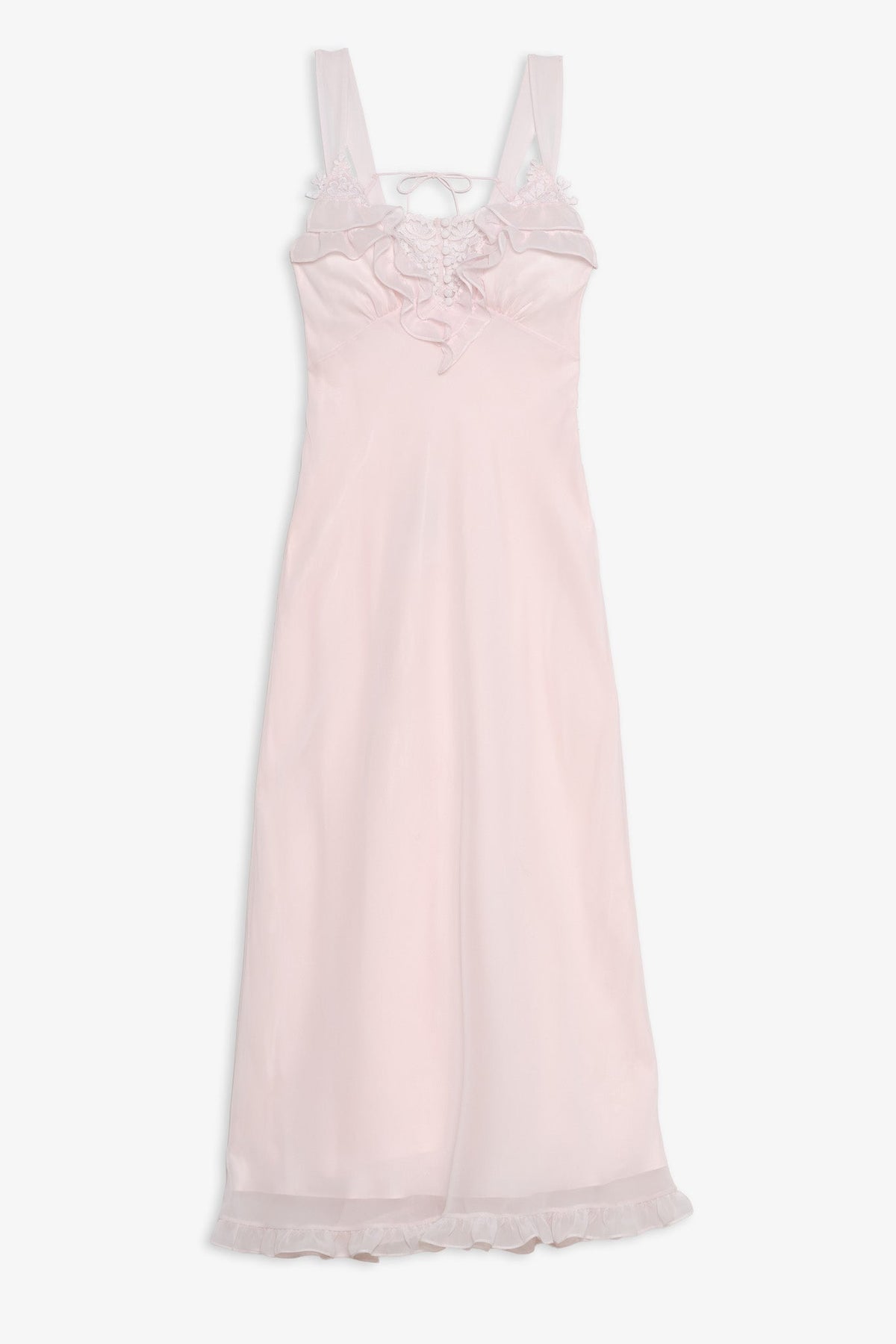 For Love & Lemons Sunset Maxi Slip Dress