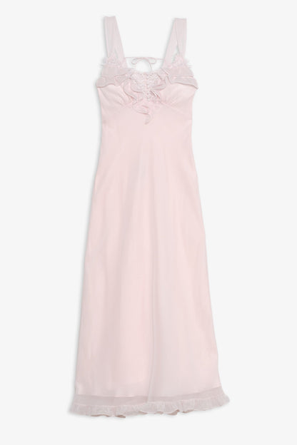 For Love & Lemons Sunset Maxi Slip Dress