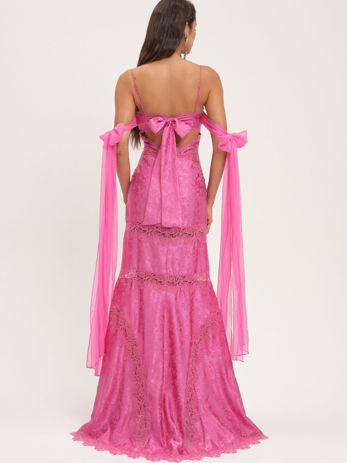 For Love & Lemons Rita Lace Gown