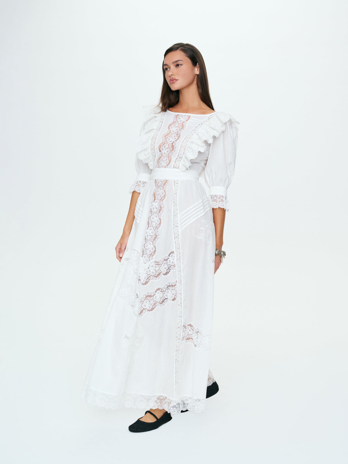 For Love & Lemons Victorian Maxi Dress