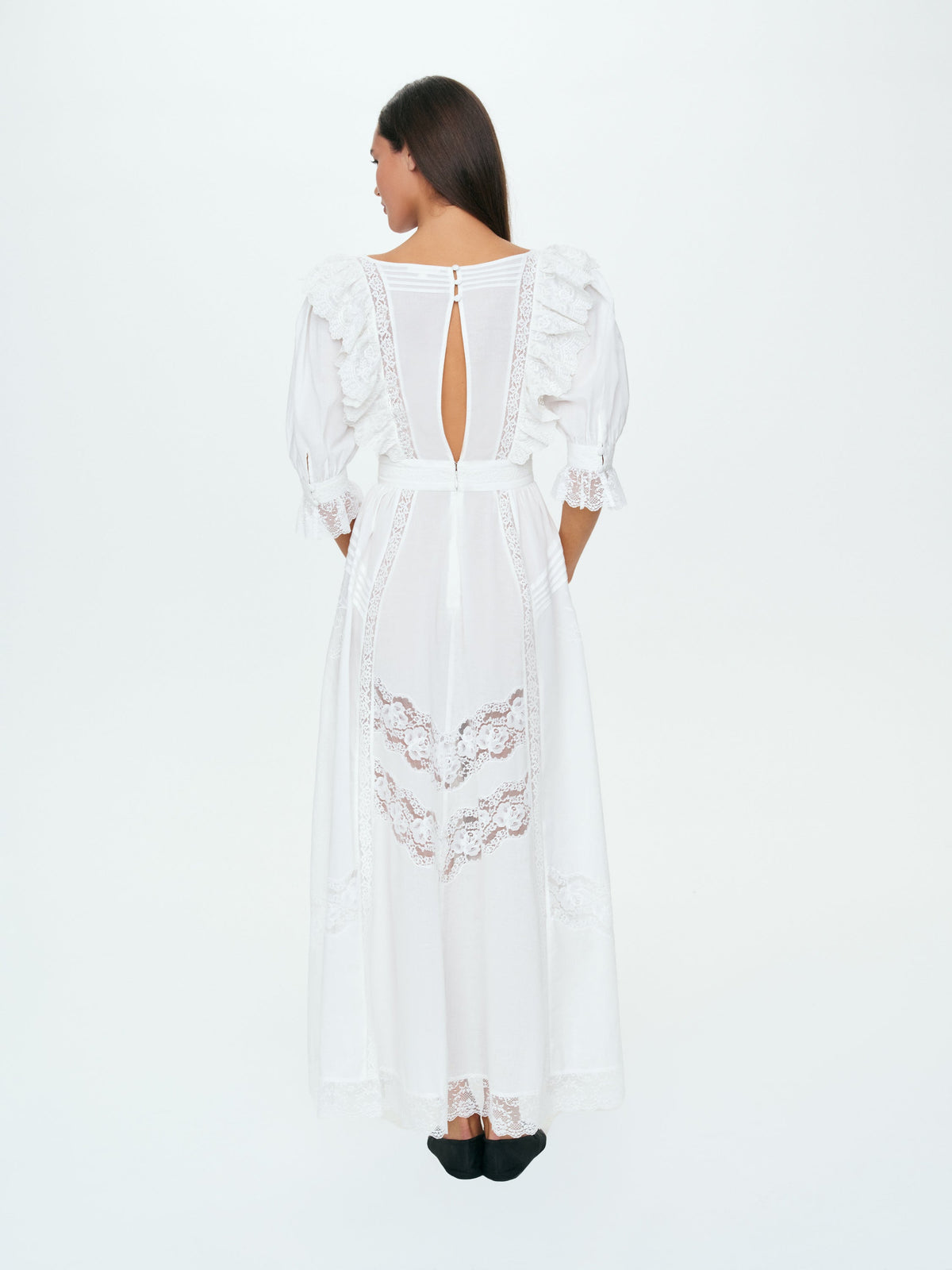 For Love & Lemons Victorian Maxi Dress