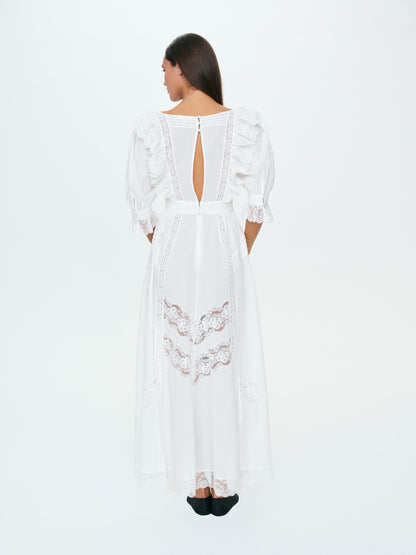 For Love & Lemons Victorian Maxi Dress
