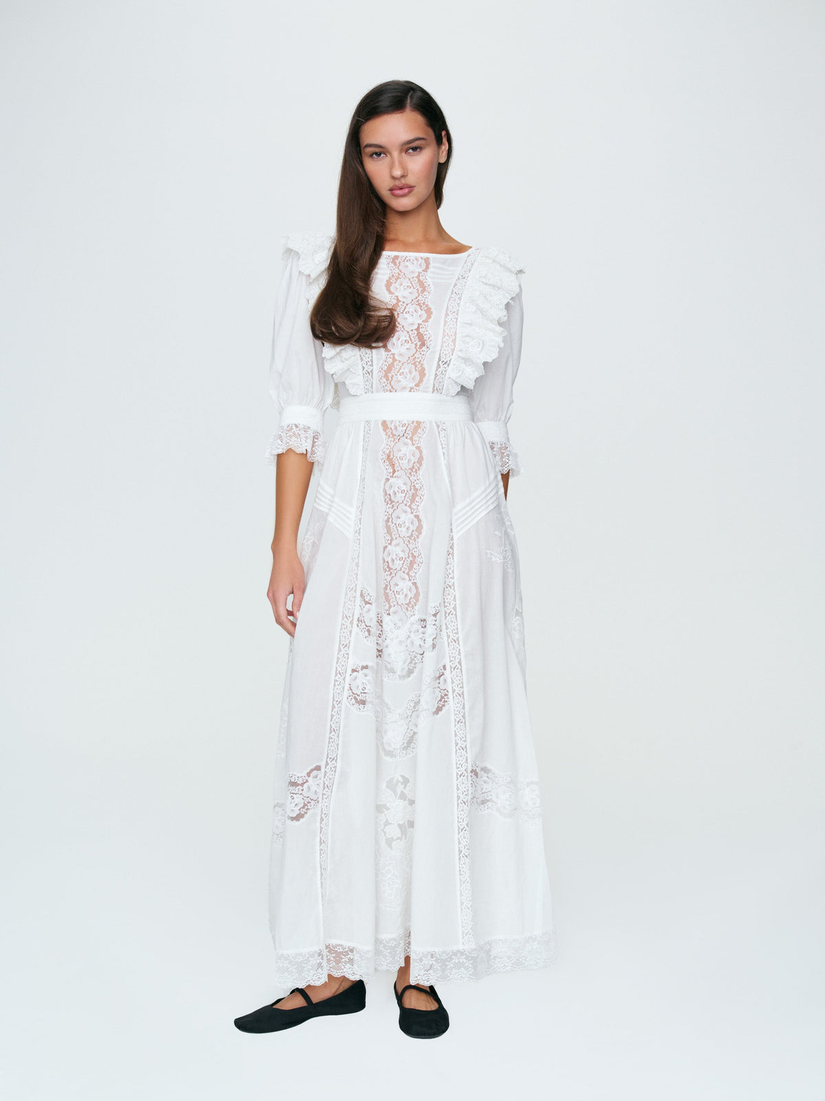 For Love & Lemons Victorian Maxi Dress
