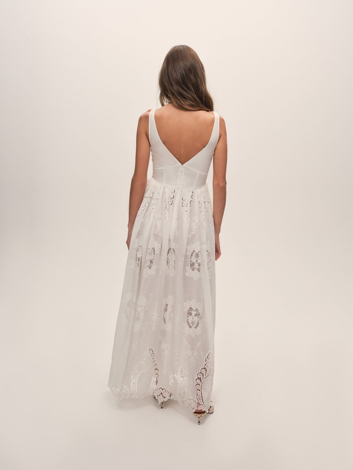 For Love & Lemons Nicola Maxi Dress