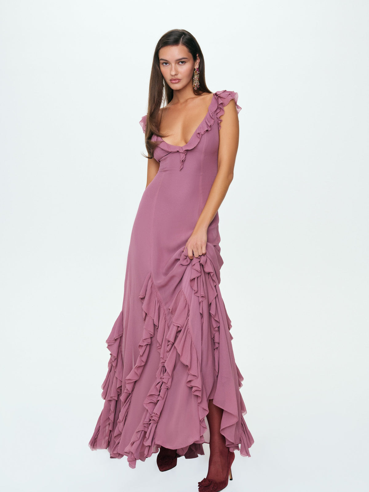 For Love & Lemons Moonlight Maxi Dress