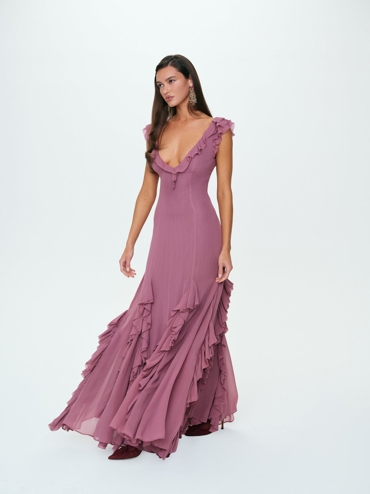 For Love & Lemons Moonlight Maxi Dress