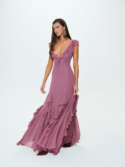 For Love & Lemons Moonlight Maxi Dress