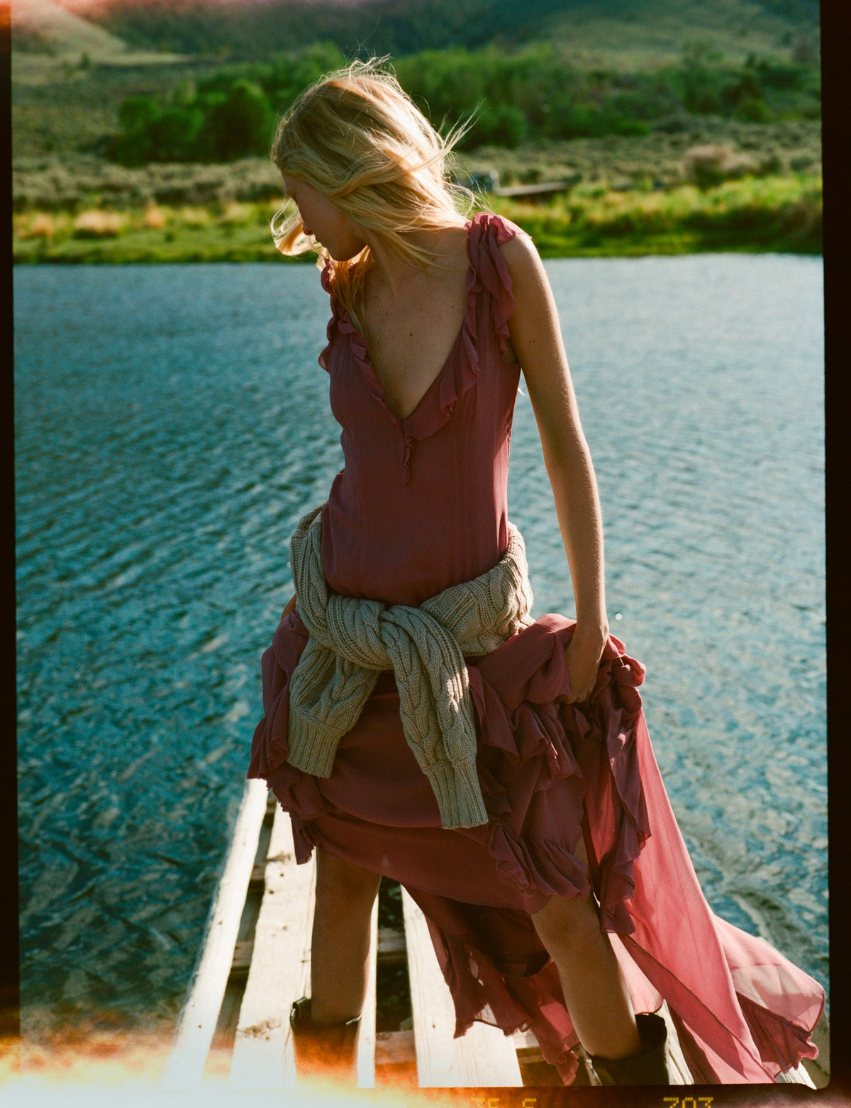 For Love & Lemons Moonlight Maxi Dress