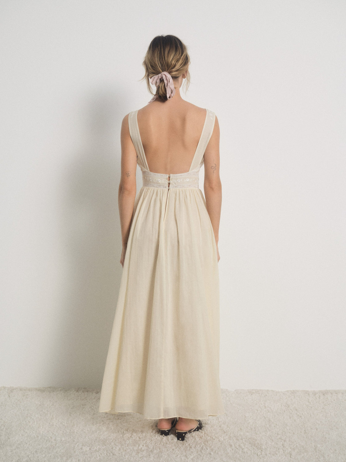 For Love & Lemons Lisa Maxi Slip Dress