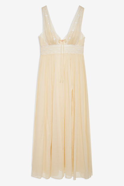 For Love & Lemons Lisa Maxi Slip Dress