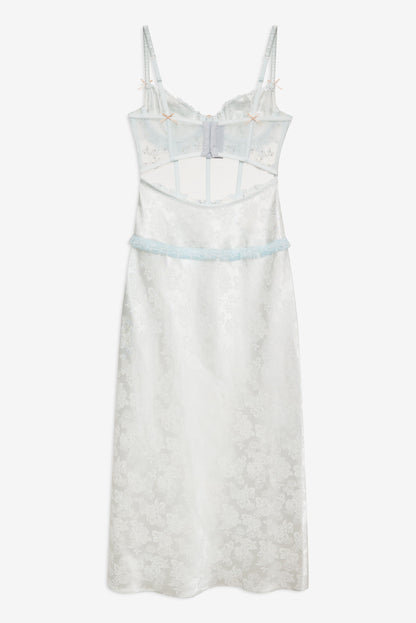 For Love & Lemons Maribel Maxi Slip Dress