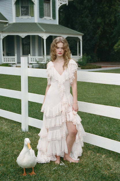 For Love & Lemons Juniper Maxi Dress