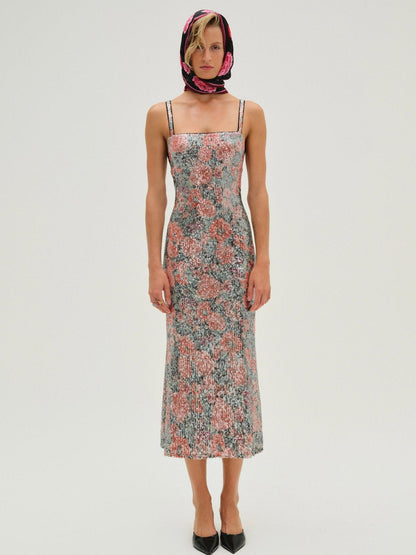For Love & Lemons Ladonna Midi Dress