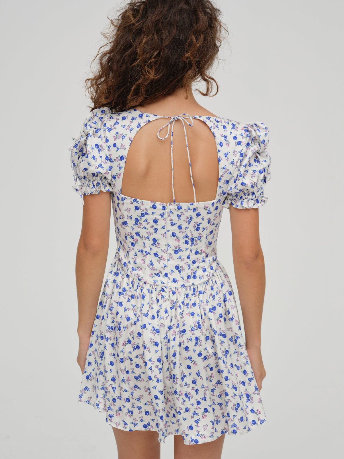 For Love & Lemons Paulina Puff Sleeve Dress