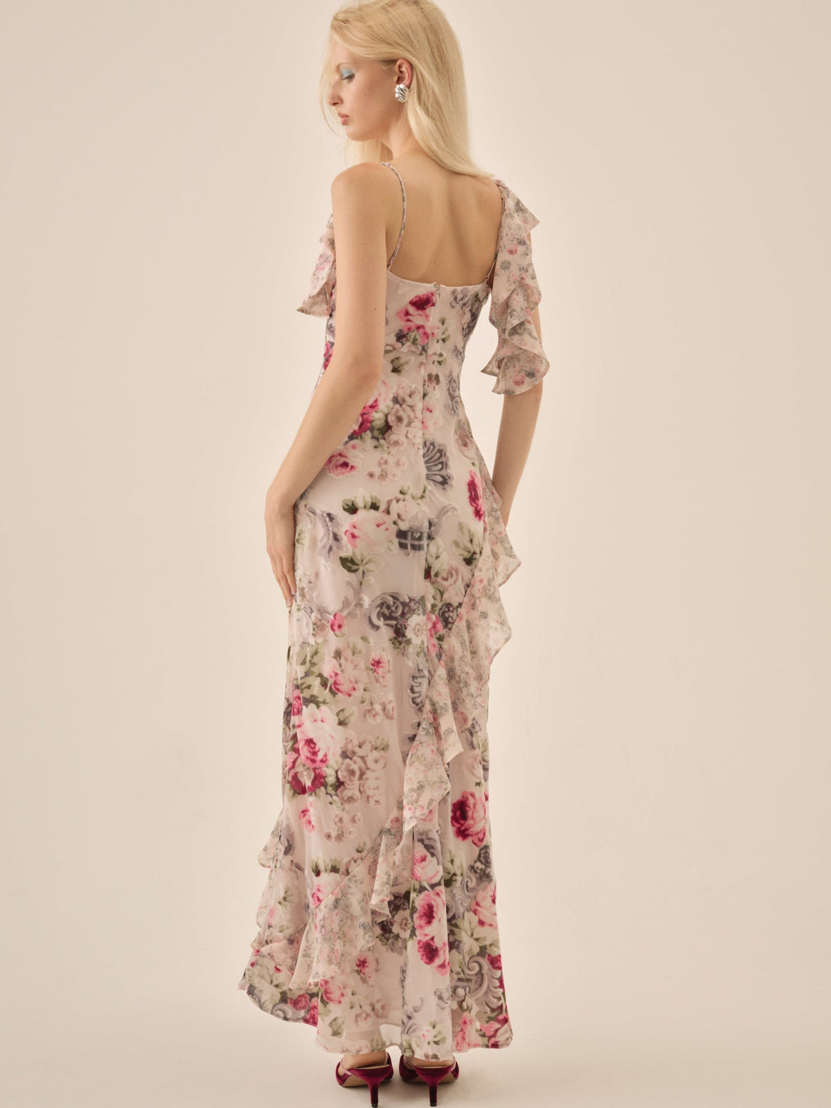 For Love & Lemons Nora Maxi Dress
