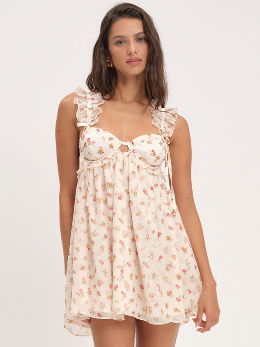 For Love & Lemons Poppy Mini Dress