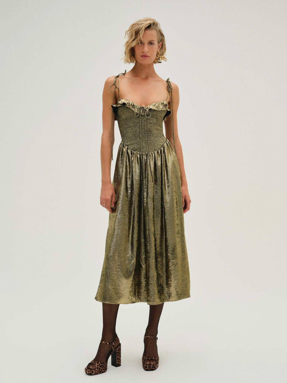 For Love & Lemons Bethany Midi Dress