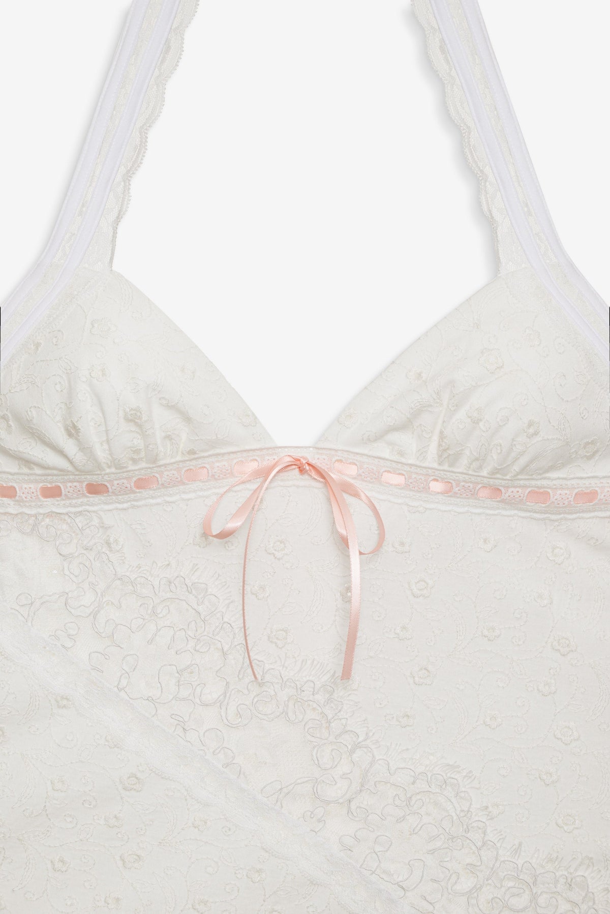 For Love & Lemons Summer Swirl Eyelet Slip Dress