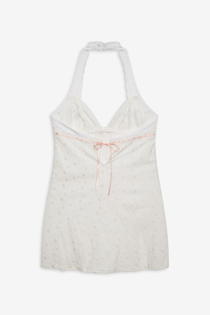 For Love & Lemons Summer Swirl Eyelet Slip Dress