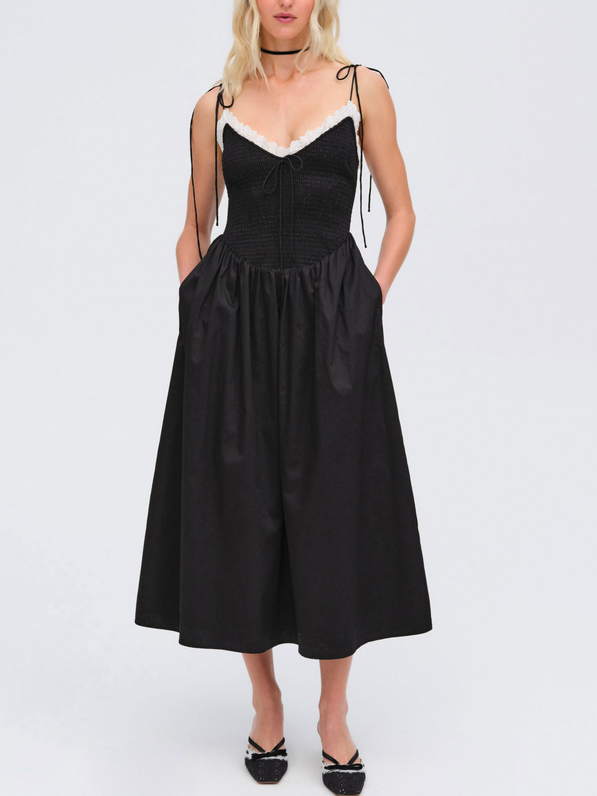 For Love & Lemons Bethany Midi Dress