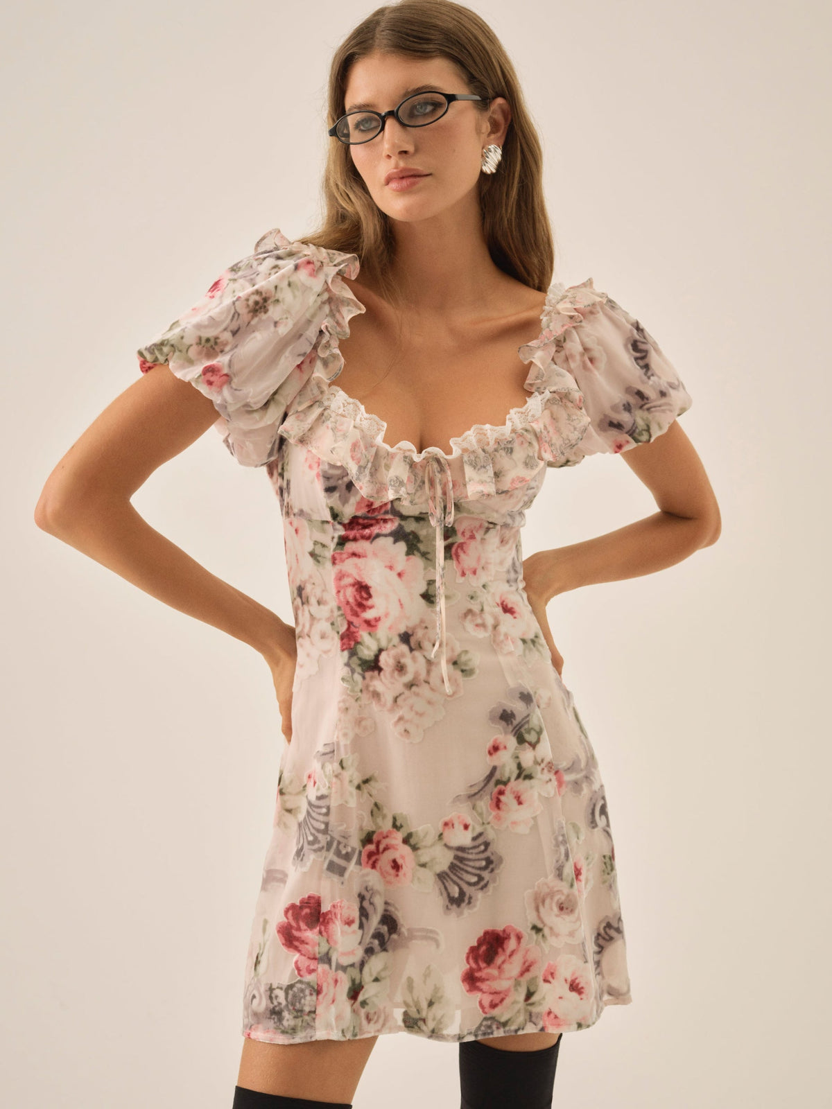 For Love & Lemons Nora Mini Dress